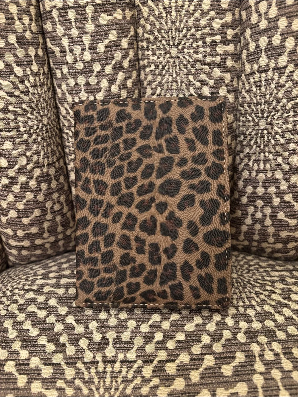 STIL Passport Holder in Cheetah Print New and unused